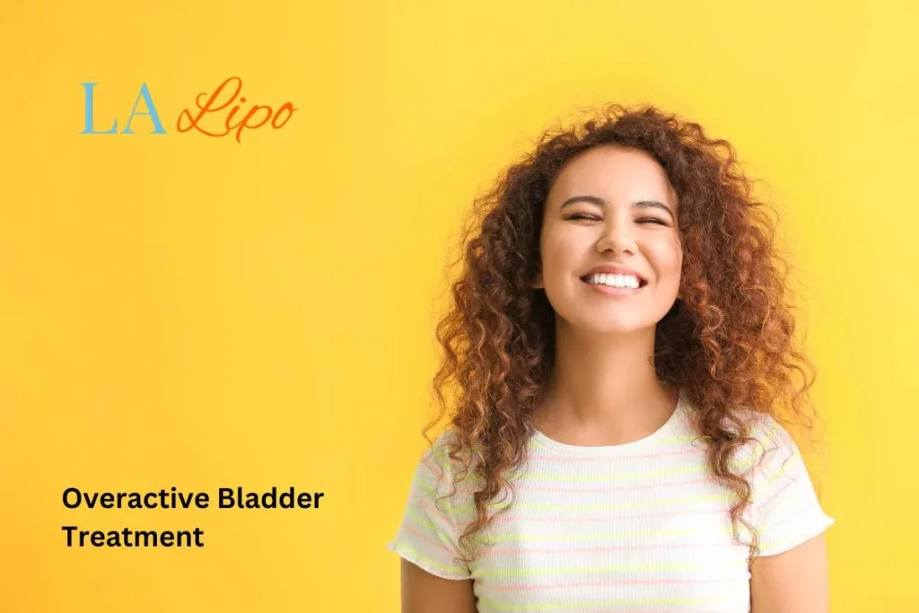 woman smiling about overactive bladder treatment Welford-on-Avon solutions