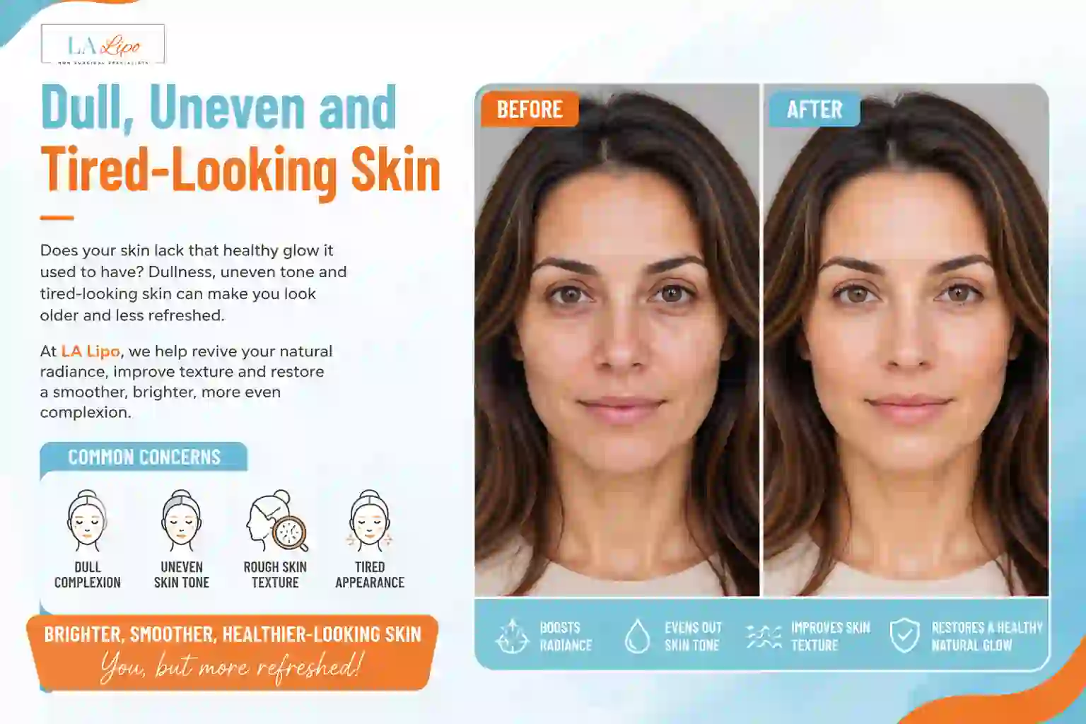 Sign #5: Dull, Uneven and Tired-Looking Skin Welford-on-Avon